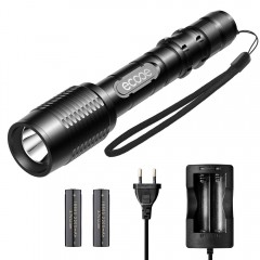 Ecooe 1000 Lumens Waterproof LED Flashlight