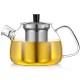 Ecooe 1500ml / 53oz Stovetop Glass Teapot