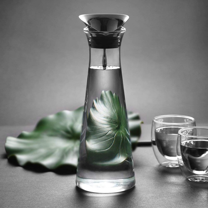 Glastal 1L Glaskaraffe Glaskrug aus Borosilikatglas