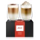 Glastal 2xDouble Walled Glasses Set 350ml for Latte Cappuccino