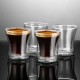 Ecooe Doppelwandige Espressotassen Espresso Glaser Set 4-teiliges 120ml(Volle Kapazitat)