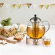 Glastal Stainless Steel Tea Coffee Warmer Teapot Warmer with Tealight Holder