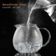 Glastal 1500ml Glass Teapot with Removable 18/10 Stainless Steel Infuser