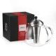 Glastal 1500ml Glass Teapot with Removable 18/10 Stainless Steel Infuser