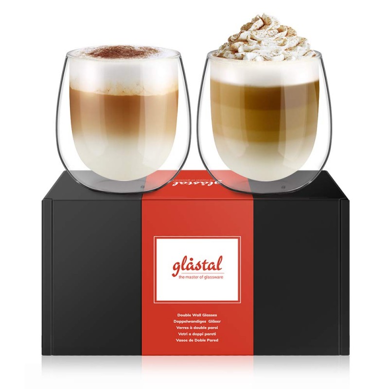 SPOON/Latte Macchiato Cocktail Espresso Duos Double-Walled Thermo Glasses 