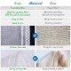 Ecooe Nut Milk Bag 3 Pack, Fine Mesh Nylon Filter for Almond Soy Milk Yogurt Cheese Food Strainer for Coffee Tea and More