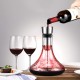 Glastal Wine Decanter Crystal Glass Decanter with Built-in Aerator Aerating and Filtering, Non-dripping Pouring 1800ml / 63.3oz (Full Capacity)
