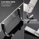 Ecooe Door Hanger Hook stainless steel hook strip with 8 hooks 63 x 5 cm