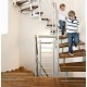 Ecooe 16x Anti-Rutsch Streifen für Treppen,Duschen & Badewannen Selbstklebender Rutschschutz 45cm lang 2cm breit Transparent Klebestreifen mit Positionier-Schablone