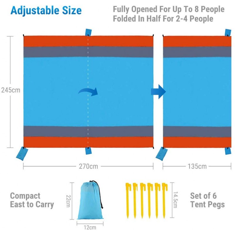 xxl picnic blanket
