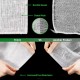 ecooe Passiertuch 100% Natürliches Material 50 * 50cm Reißfeste Filter Cloth für Nussmilch Käseherstellung Saft und Suppe (2 Stück)