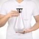 ecooe Glaskaraffe 1800ml (Volle Kapazitat) Glaskrug aus Wasserkrug mit Edelstahl Deckel Karaffe Glaskanne
