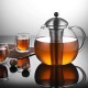 Glastal 2000ml Glass Teapot with Removable 18/10 Stainless Steel Infuser 