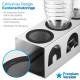 ecooe drip stand with drip tray and edge protection rings Bottle holder for SodaStream Crystal glass carafe