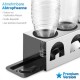 ecooe drip stand with drip tray and edge protection rings Bottle holder for SodaStream Crystal glass carafe