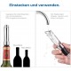 ecooe wine decanter wine aerator drip-free quickly decant red wine wine decanter decanter pourer with food-safe materials BPA-free
