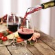 ecooe Wein Dekanter weinbelüfter Tropffreier schnell Rotwein dekantieren weindekantierer Dekantierausgießer mit lebensmittelechten Materialien BPA-freie Diamantmodelle