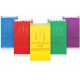 cooe Pack of 10 Candle Bags for Tea Lights Candles Happy Birthday Colourful