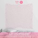 ecooe Fishing Net Size L Photo Hanging Wall Decoration with 40 Wooden Pegs and 10 Traceless Nails Photo Hanging Collage DIY Picture Frame Wall Decoration Pink