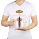 glastal Glas Bronze Teekanne 1500ml mit 18/8 Edelstahl Teesieb Borosilicate Glas Teebereiter Glaskanne Geeignet für Teewarmer