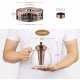 Glastal 1500ml Bronze Teapot with Glass Teapot Warmer and Stainless Steel Teacosy Teapot Suit