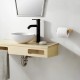 ecooe bamboo toilet paper holder, removable toilet paper holder, toilet roll holder for toilet, kitchen and bathroom