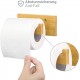 ecooe Toilettenpapierhalter Holz, Bambus Klopapierhalter, Klorollenhalter für WC Küche und Badezimmer