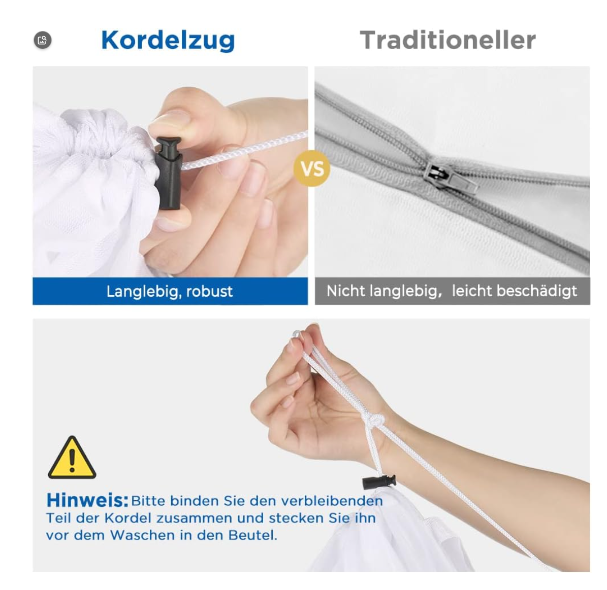 ecooe 5 Stück Wäschesack