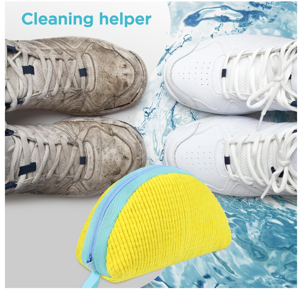 ecooe 2 Stück schuhwaschbeutel waschmaschine Wäschenetz für Schuhe
