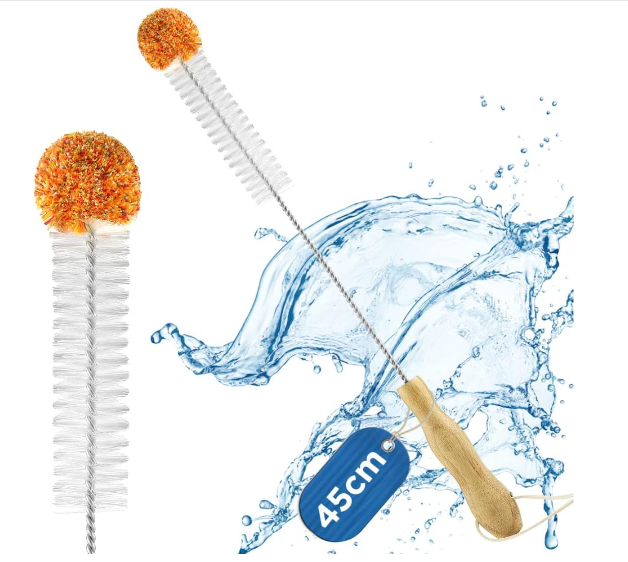 ecooe Flaschenbürste Lang 45cm