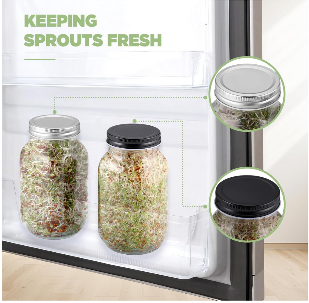 ecooe Sprossen Keimglas 2er Set