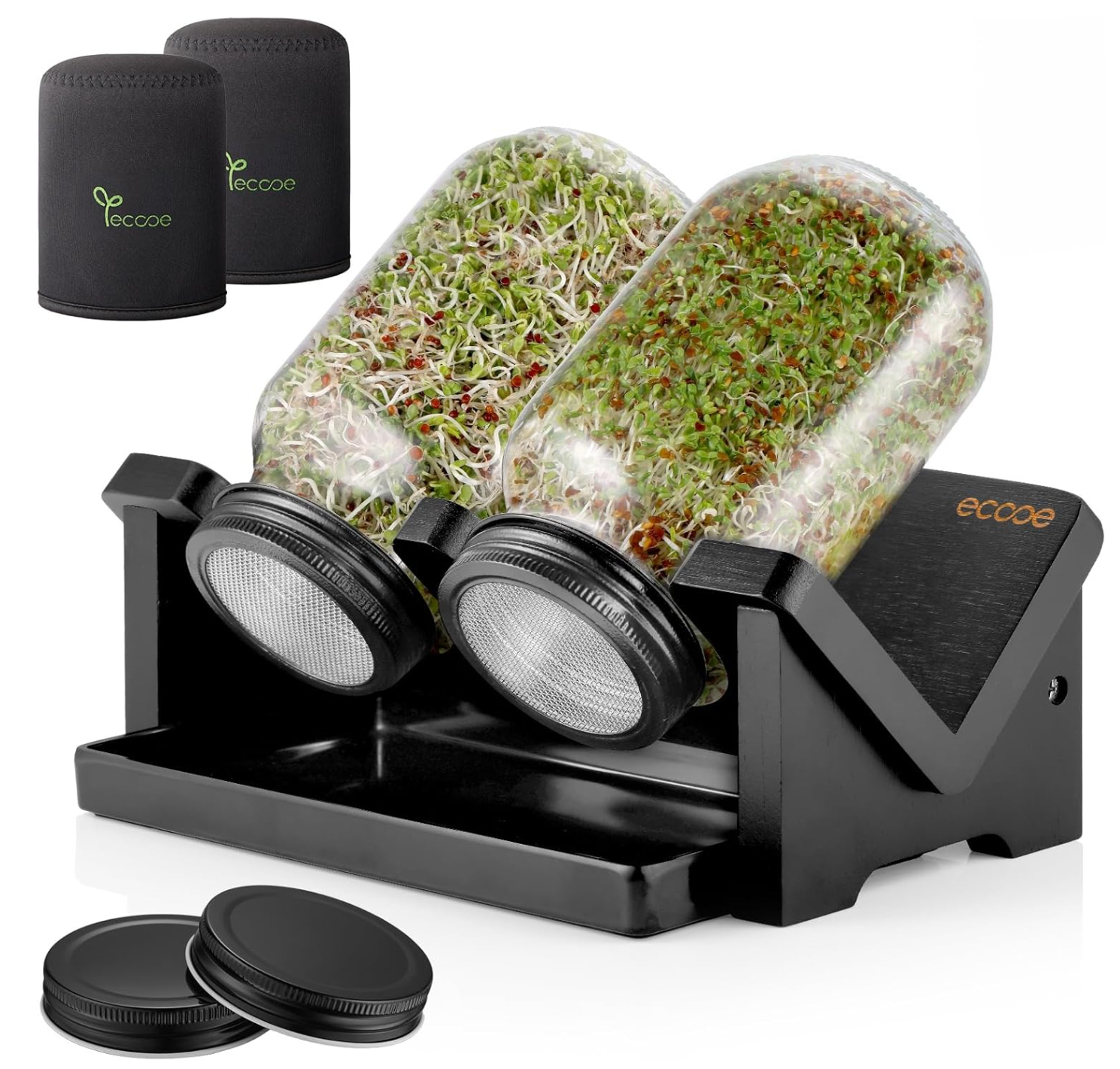 ecooe Sprossen Keimglas 2er Set
