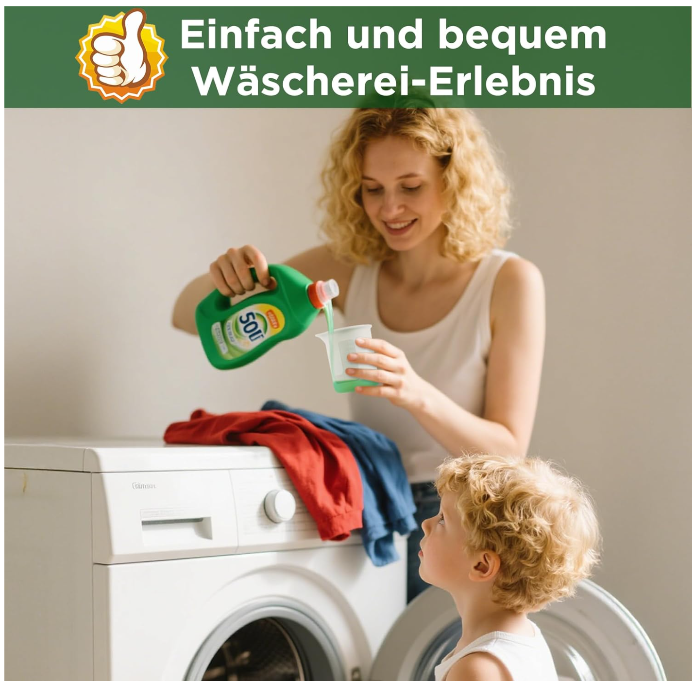 ecooe 150ML Waschmittel Dosierhilfe