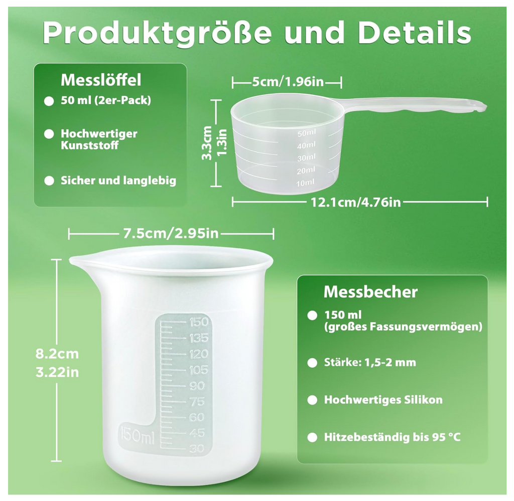 ecooe 150ML Waschmittel Dosierhilfe