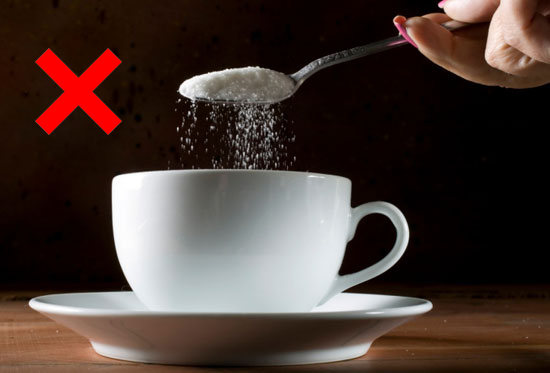 avoid sugar to coffee