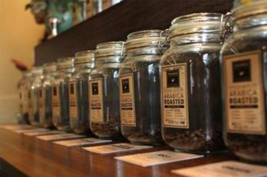 store coffee beans