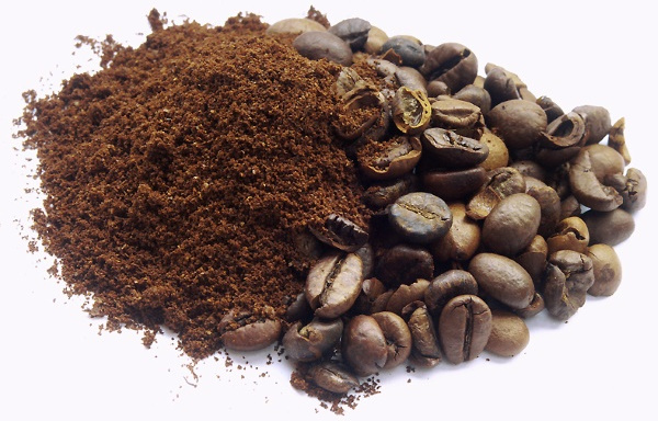 coffee beans or grounds