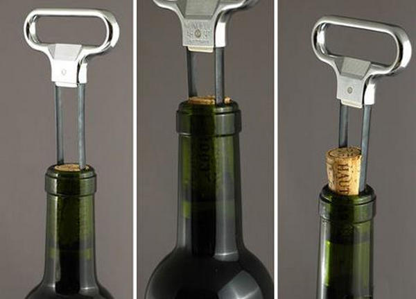 triangle hook open wine