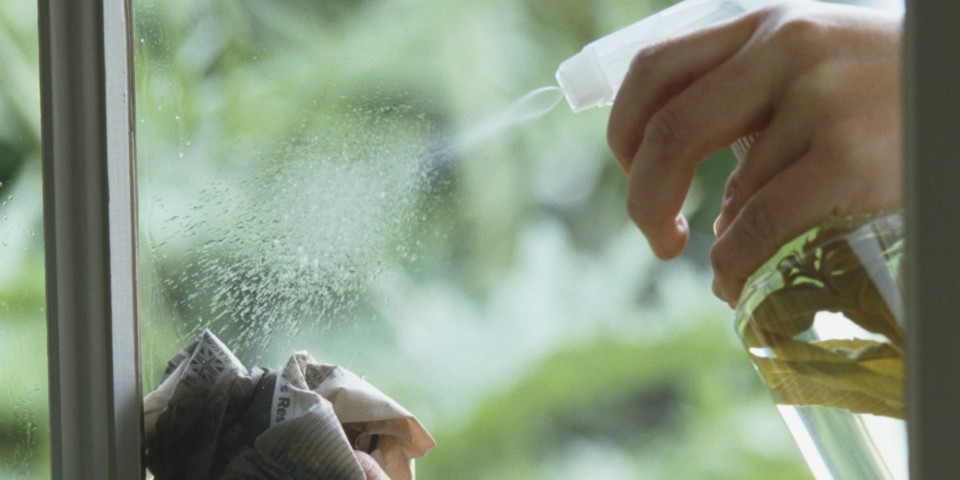 Clean Glass with Weak Tea