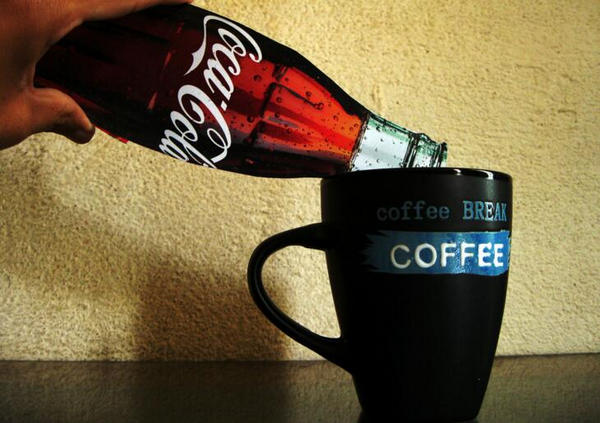 add cola to coffee