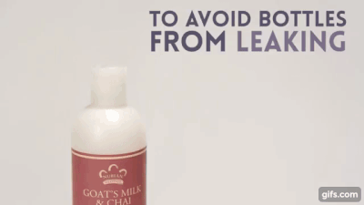 avoid bottles from leaking