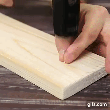 How to Fast and Safely Knock in a Nail