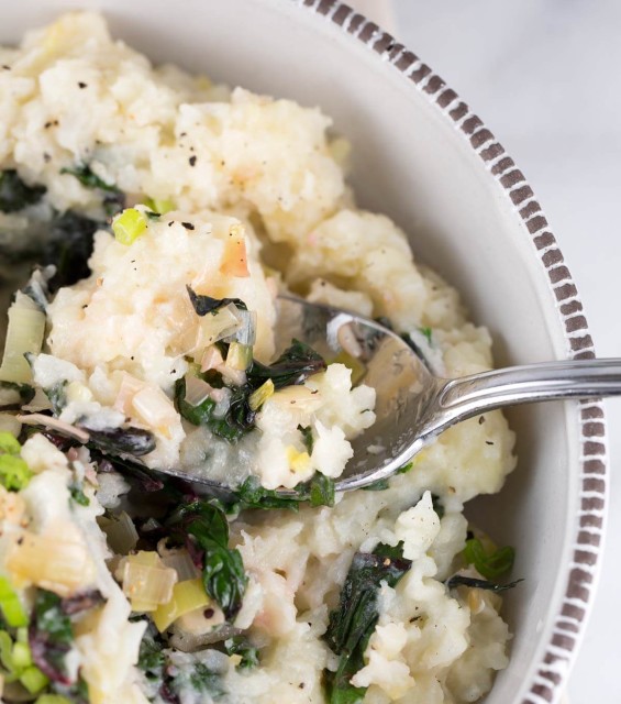 Mashed Potatoes with Cauliflower