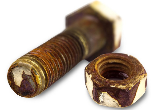 loosen rusted screw