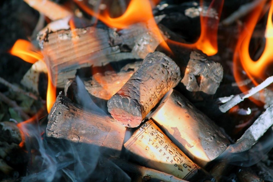 Wine Cork Fire Starter