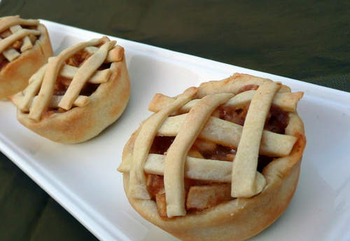 mini apple pie