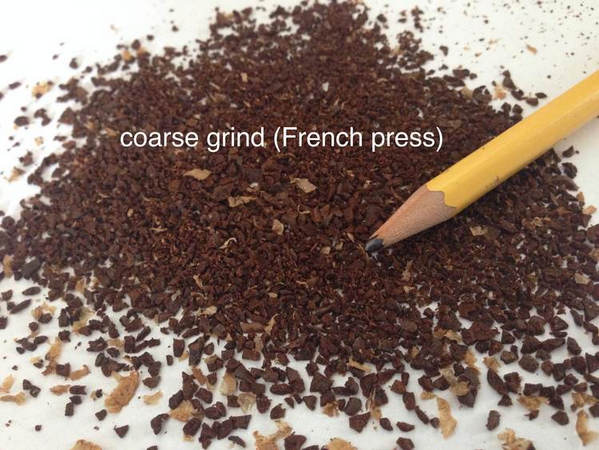 French Press coffee grind