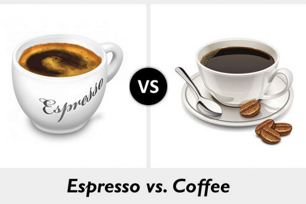 difference between espresso and coffee
