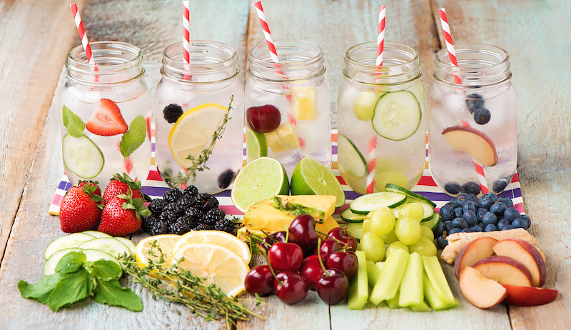 fruit infused water health benefits