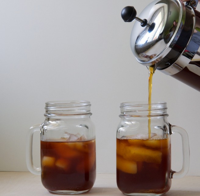 make cold brew coffee with French Press